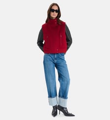 Gilet Gaspard Carmin Zapa