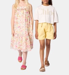 Robe longue à bretelles Chloe Kids