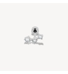 Piercing Orion Blanc Nebuleuse Bijoux