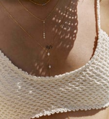 Bijou de corps grain de riz - Perles de culture YAY Paris
