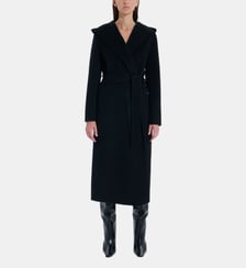 Manteau Mystere Noir Zapa
