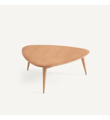 Table basse en chêne massif, petit modèle AM.PM