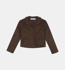 Veste - Brun col claudine Tartine Et Chocolat