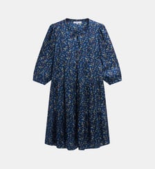 Robe droite à fleurs champêtres - CALY Gerard Darel