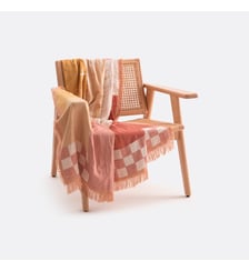 Plaid jacquard frangé La Redoute Interieurs