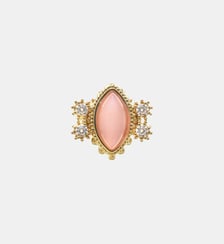 Bague réglable avec cabochon central FIONA Hipanema