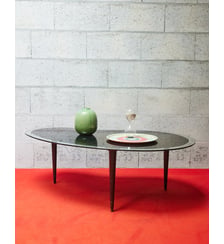 Table basse en verre Donna N°1022- Produit chiné Debongout