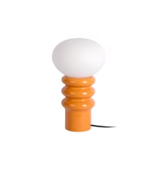 Lampe de Table Catania Aro - Orange - 20x20x33.5cm Leitmotiv