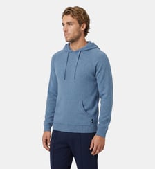 Pull à capuche en piqué de coton et cachemire Ron Dorff