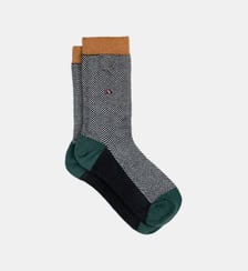 Chaussettes en coton peigné chevrons Billybelt