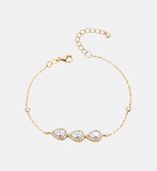Bracelet chaîne Infini Poire Doré GB885-Y-PAR Gena