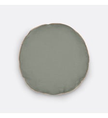 Coussin rond en lin lavé La Redoute Interieurs