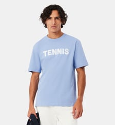 T-shirt coton imprimé Lacoste