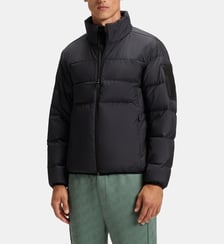 Doudoune déperlante courte zippée BOSS