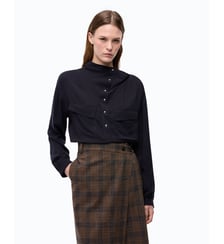 Blouse boutonnée avec poches Pinko