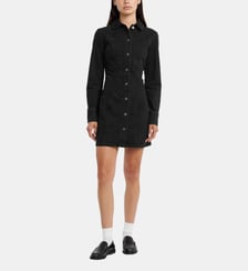 Robe chemise droite courte Jean Guess Jeans