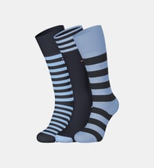 Lot de 3 paires de chaussettes hautes bicolores Eden Park