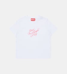 T-shirt avec logo calligraphique Diesel Kids