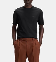 T-shirt modèle Thompson droit coton jersey BOSS