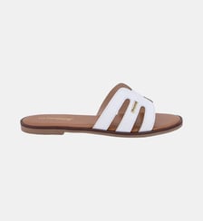 Mules plates en cuir HAMIGOS Les Tropeziennes par M. Belarbi
