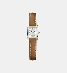Montre Art Deco Blanc, Argenté 17438T22GD Herbelin