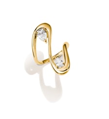 Bague avec zirconia en forme de goutte Thomas Sabo