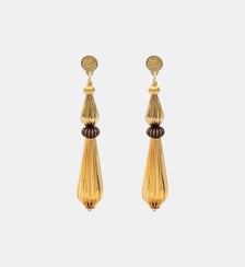Boucles d'oreilles pendantes tiges percées   - Inti Satellite