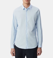 Chemise slim à fines rayures Ikks