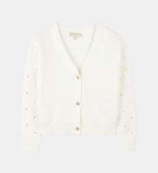 Cardigan boutonné en tricot Michael Kors Kids