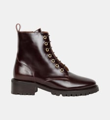 Bottines Plates Lara Cuir Bobbies