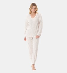 Pyjama en coton LINETTE 102 Lingerie Le Chat