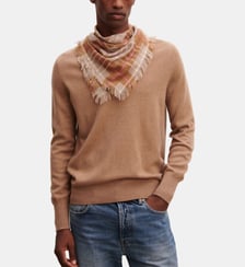 Pull col V Origines Bompard