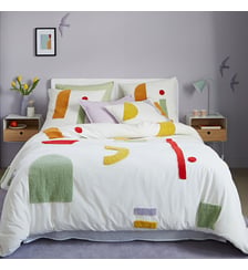 Housse de couette coton La Redoute Interieurs
