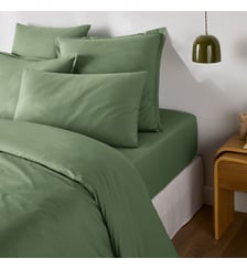 Housse de couette en percale de coton, 80 fils La Redoute Interieurs