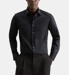 Chemise d'affaires 1/1 Shaped Col Kent Seidensticker