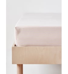 Drap-housse rayé "Esprit petit Jouy" Cyrillus
