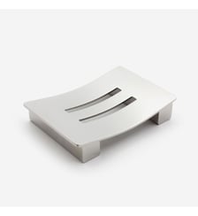 Mini porte-savon inox brillant - SQUARE Bath Bazaar