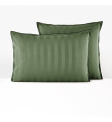 Taie d'oreiller en satin de coton lavé, 118 fils La Redoute Interieurs