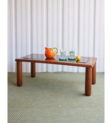 Table basse en bois Donna N°1106- Produit chiné Debongout