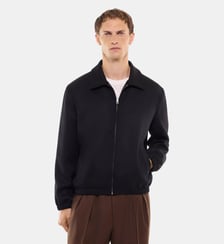 Blouson en drap de laine Fursac