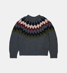 Pull col rond avec logo Dsquared2