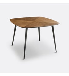 Table à manger, vintage marquetée, 4 couverts La Redoute Interieurs