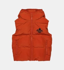 Gilet matelassé avec logo Dsquared2