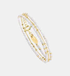 Bracelet 3 tours doré - shani Caroline Najman