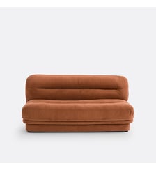 Banquette modulable velours, 2 places, Jonas La Redoute Interieurs