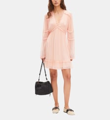 Robe courte volantée The Kooples