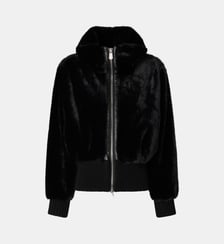 Bomber en fourrure synthétique Pinko