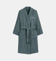 Peignoir éponge col kimono personnalisé La Redoute Interieurs