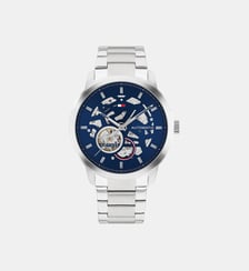 Montre automatique Henry Bleu 1710661 Tommy Hilfiger