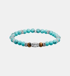 Bracelet Éléments turquoise et oeil-de-tigre Thomas Sabo